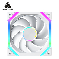 Kipas Casing AntarcChill Factory Direct 120mm Pola CD Tengah, Aliran Udara Tinggi, Kebisingan Rendah, Pendingin PWM untuk PC