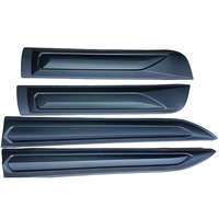 Accessoires 4x4 : Garniture de protection latérale de luxe en ABS pour Hilux Travo 2026 – Plaque de protection de bord de porte