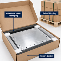 Plaque de fixation pour usinage CNC, pour le positionnement des pièces, les gabarits d'inspection, les systèmes d'assemblage et les équipements industriels