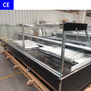 Thương mại thiết bị điện lạnh siêu thị thịt hiển thị Cooler Glass dịch vụ truy cập Cooler thịt tủ lạnh - Product Image 3