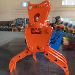 Pinza Hidráulica para Troncos y Madera Hanxin para Excavadora con Sistema de Sujeción de 10 kW Accionado por Motor, 110V, 20 kg, para Uso Personalizado - Product Image 3