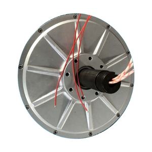 Aerogenerador de Eje Vertical de Energía Alternativa de 1kw 300rpm CA Trifásico de Baja Velocidad PMG <span class=keywords><strong>PMA</strong></span> Silencioso Magnético con Certificación CE - Product Image 1