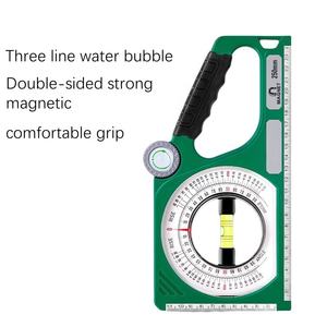 Üç telli kabarcık çok fonksiyonlu seviye güçlü manyetik degrade cetvel yüksek hassasiyetli su terazisi - Product Image 2