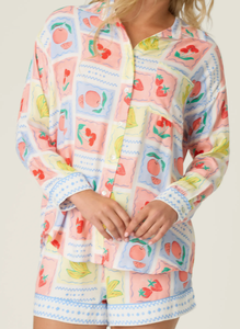 Hot Selling Fashion Women's Pajamas Sets New Thin Pjs Spring Summer Home Wear Casual Lounge Wear Women Sleepwear Girls <strong>Nighties</strong> - Product Image 2