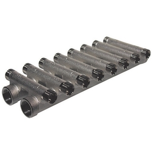 Collettore compatto a 6 vie da 3/4 di pollice per raccordi idraulici - Product Image 1