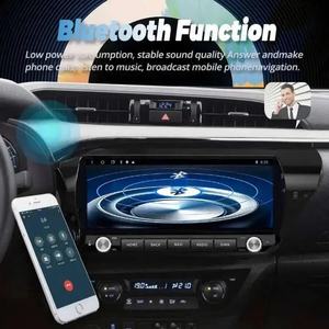 Radio para Auto con Pantalla AM QLED Android de 12.3 Pulgadas para Toyota Hilux 2015-2025, Unidad Principal GPS con Multimedia y Estéreo - Product Image 4