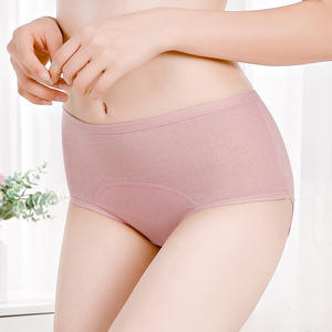 Pantalones de talla grande para menstruación, Bragas Menstruales de algodón, Pantie - Product Image 3