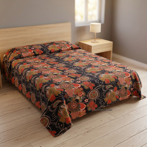ผ้าห่มสไตล์ผ้าปูที่นอนผ้าคลุมเตียงอินเดีย - Product Image 4