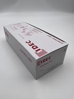 IDEC YW 24v白色DPST-否/数控标准1NO + 1NC前面板安装按钮开关24v白色DPST-否/数控标准1NO + 1NC