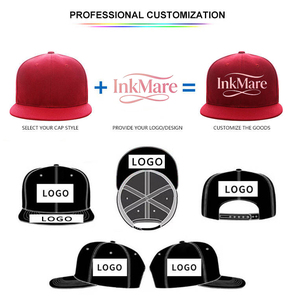 Customizable Polyester <b>Flat</b> Brim Mesh Sports Casual Caps Plain Snapback <b>Hats</b> With Embroidered Logo Fashionable for Fishing - Product Image 2