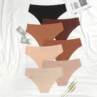 LYNMISS בתוספת גודל מלוכדות חלקה תחתונים סקסיים לנשים ביקיני צבעוני גבירותיי תחתונים
