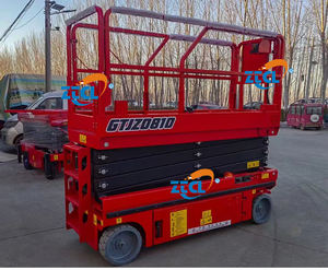 Hidrolik, Platform diperpanjang, gunting angkat sendiri, Platform kerja listrik kecil, meja angkat pria udara - Product Image 3