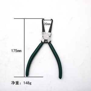 Pince pour conduites de carburant automobile, 175 mm, acier à haute teneur en carbone, poignée verte, pour outils de réparation automobile - Product Image 1