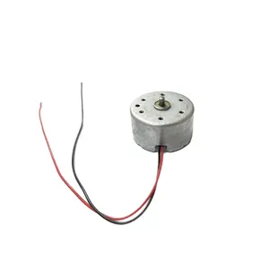 Mini Motor eléctrico de 3V CC, 2000rpm, 3000RPM, juguete DIY, turbina eólica, generador Solar, motores de cepillo pequeño, imán permanente