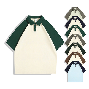 Men's Embroidered Polo Shirts High School and University Cafe Uniform Breathable Wholesale Cotton Promotional Polo Shirts