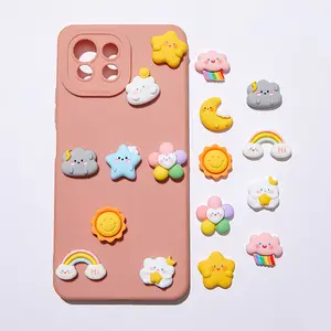 Cloud Sun Stars Catone Resin Jewelry Accessories Flat Back Resin Charms For Decoration