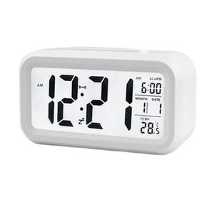 Alarme à <span class=keywords><strong>Induction</strong></span> de veilleuse horloge électronique affichage numérique Led horloge intelligente de température - Product Image 1