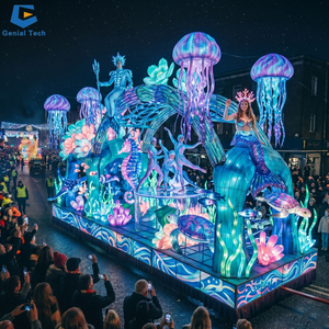 Proyectos de Faroles para Desfiles de Carnaval con Temática de Cristales de Hielo para Eventos Públicos y <span class=keywords><strong>Destinos</strong></span> de Entretenimiento - Product Image 3