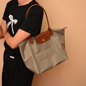 Новая вместительная сумка-тоут для покупок, нейлоновая, с вышивкой, для трансграничной торговли, высокое качество - Product Image 2