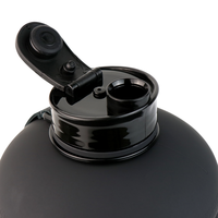 Bouteille d'eau de fitness en plastique de 2,7 l avec aimant pour téléphone, bouteille Whate Magsafe, support magnétique sur la bouteille sans BPA