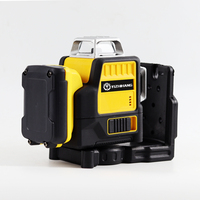 Niveau laser rotatif AGL108 en promotion, 12 lignes 3D, auto-nivelant 360°, rechargeable