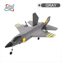 Samtoy 2.4G 2.5CH F35 Avion modèle incassable en mousse, planeurs, avion, avion télécommandé, avion RC, jet avec lumière LED