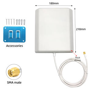 Antenna Direzionale Impermeabile a Pannello 20dBi ad Alto Guadagno Dual Band 2.4G 5G 5.8G, Antenna WIFI Esterna per Esterni 50km - Product Image 5