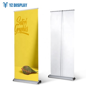 Pubblicità all'ingrosso 85x200 in movimento <span class=keywords><strong>roll</strong></span> <span class=keywords><strong>up</strong></span> banner stand produttore con stampa digitale personalizzata - Product Image 3
