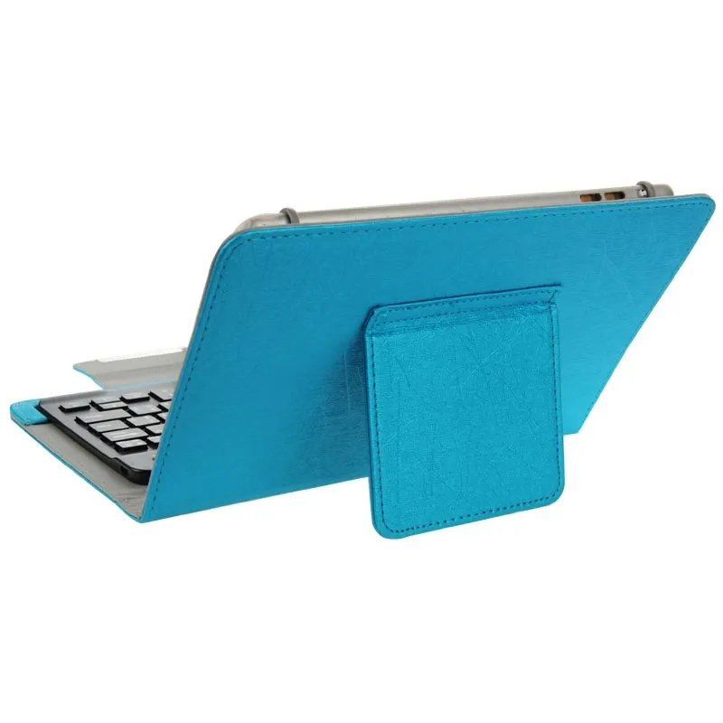 New Arrival For 10 inch Tablet PC Universal Leather Tablet Case with Keyboard and Holder Leather Tablet Keyboard Case