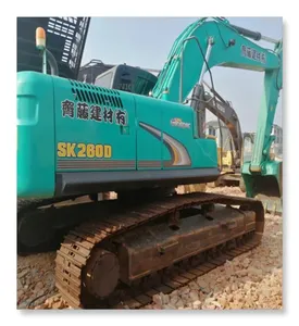 इस्तेमाल किया खुदाई kobelco sk260D खुदाई कृषि उपकरणों टिकाऊ sk260d दूसरा-बिक्री के लिए हाथ में खुदाई sk260d