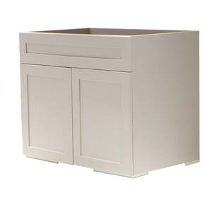 Furniture Modern Luxury Solid Wood <b>White</b> Wooden Home Kitchen <b>Cabinets</b> Modular Storage Kitchen Particle Board <b>Cabinet</b> - Product Image 2