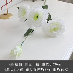 Fleur de Rose artificielle en soie, vente en gros, Platycodon <span class=keywords><strong>Eustoma</strong></span> <span class=keywords><strong>Grandiflorum</strong></span> pour décor - Product Image 6