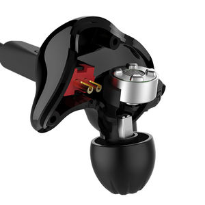 Écouteurs en fer à anneaux, écouteurs intra-auriculaires en fer mobile, écouteurs de téléphone portable à fil contrôlé avec microphone, écouteurs intra-auriculaires HIFI - Product Image 4