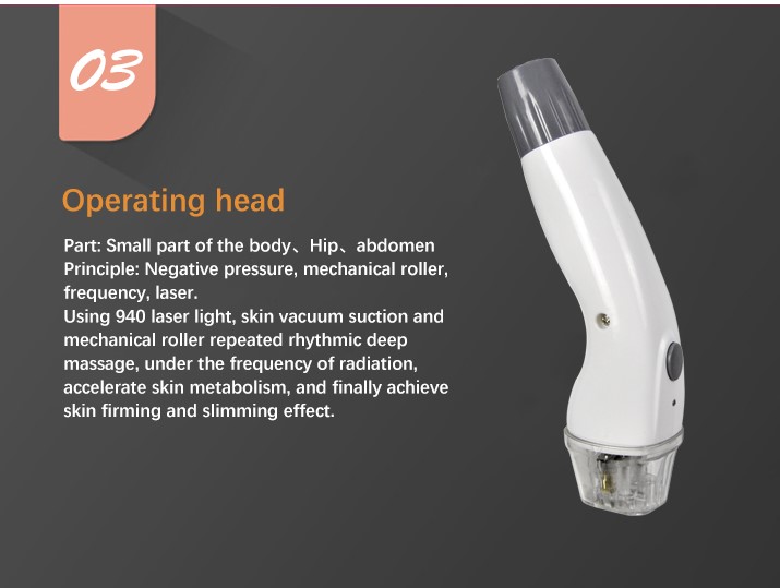 Best effect Auto Roller vacuum Body Shape Vacuum RF Cavitation Slimming Machine