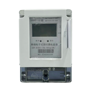 Système de <span class=keywords><strong>carte</strong></span> de compteur d'énergie prépayé monophasé à montage mural 220/230V 20(80)A utilisation de la propriété locative - Product Image 1