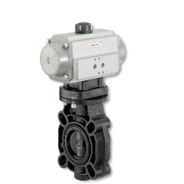 Válvula de Mariposa Gemu 410 411 415 417 423 428 D451 D457 R480, Cuerpo de Plástico, Rosca Interna, Manual, para Agua a Temperatura Normal - Product Image 3