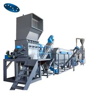 PET bottle recycling line and washing machinery PET flakes washing machine