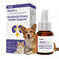 Pevet Safe Fórmula para el Cuidado Urinario de Mascotas con Arándano y Plátano para Perros y Gatos, Gestión de Cálculos en la Vejiga, Impulso de Hidratación, Líquido de Bienestar 25ml