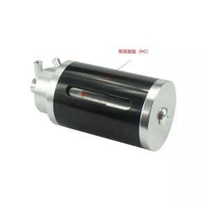 Recipiente de aluminio para recuperación de aceite con filtro de 100 ml para uso general en motores - Product Image 3