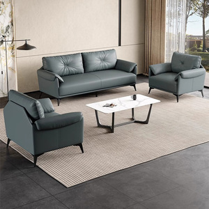 Modern Reception <strong>Office</strong> <strong>Sofa</strong> Set with <strong>Sofa</strong> <strong>Bed</strong> PU Leather Executive <strong>Sofa</strong> for Home <strong>Office</strong> Living Room Hospital Manager <strong>Offices</strong> - Product Image 4