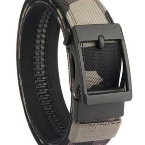 Ceinture à cliquet réglable en nylon pour entraînement quotidien, port dissimulé et chasse, avec glissière en toile robuste et fonctionnement automatique - Product Image 3