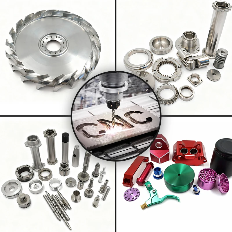 Factory Custom Machining Aluminum Alloy Stainless Steel Precision CNC Services For Industrial Hardware And Equipment Parts