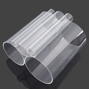 Venta Directa de Fábrica y Venta al por Mayor de Tuberías Resistentes a Altas Temperaturas y Retardantes de Llama, Tubos Cilíndricos Huecos de Plástico Acrílico - Product Image 4