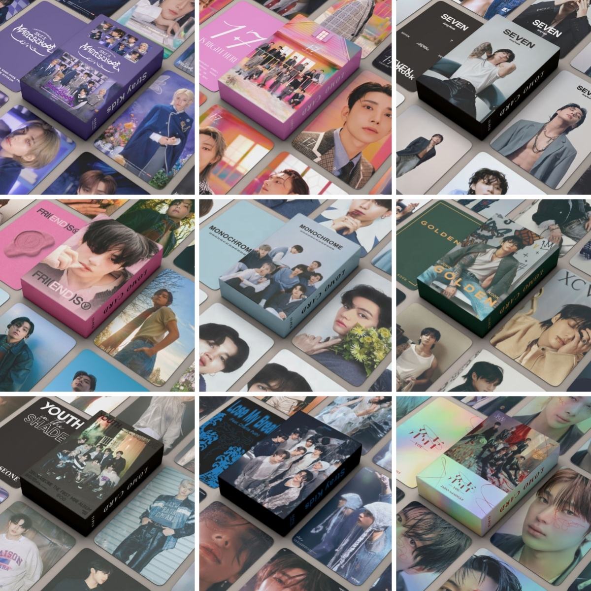 KPOP Photocards - Collect RIIZE, Bangtan Boys, ATEEZ, Stray Kids