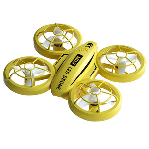 Dron de Control remoto para niños principiantes M2 con transformación de luz Acrobacias de 360 ° Motor de copa hueca hecho de plástico duradero - Product Image 1