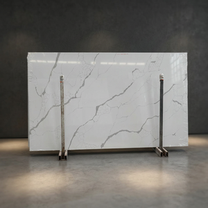 Exportadores Mayoristas de Encimeras de Cuarzo Blanco Calacatta Ecológicas y Modernas con Vetas Grises, Losa de Granito y Mármol Natural con Garantía de por Vida - Product Image 3