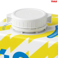 Boîte de carton aseptique Brik 500 ml pour jus et thé, boisson aux fruits tropicaux, finition brillante/mate, fabricant OEM ODM, marque privée