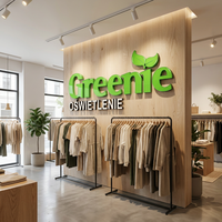 Letras de Canal Acrílicas 3D Personalizadas con Iluminación Frontal LED, Logotipo Profesional para Salón de Belleza y Recepción de Boutique