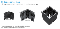 Écran LED d'extérieur à installation fixe M-Shine P10, pas de pixel de 5 mm, panneau HD étanche pour événements publicitaires (garantie 2 ans)