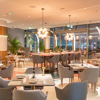 Ensemble de meubles de restaurant, de café, de salon de thé, de pizza, de style moderne chinois, en cuir et en bois, banc, canapé, table, chaise